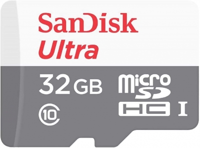 ALMACENAMIENTO MICROSD SANDISK 32GB ULTRA SDSQUNR-032G-GN3MA